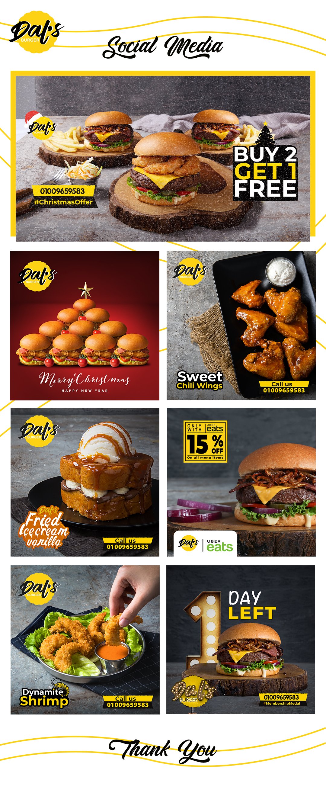 dals-burger Social Media